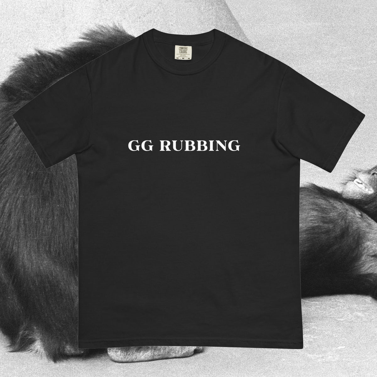 "GG RUBBING" shirt
