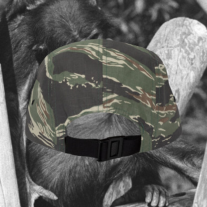 "GG RUBBING" camo 5-panel cap